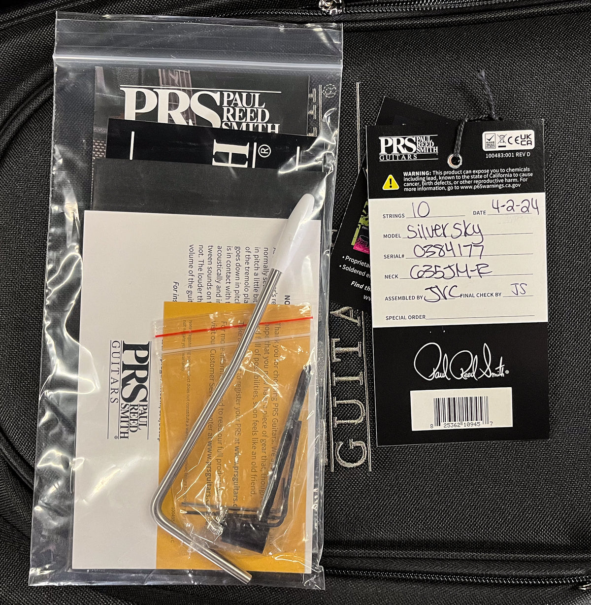 PRS John Mayer Silver Sky Roxy Pink Rosewood (177)