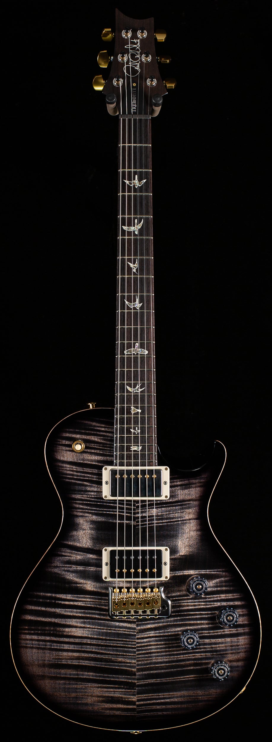 PRS Tremonti Signature Charcoal Contour Burst 10 Top (390