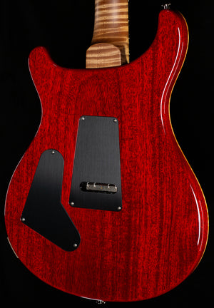 PRS Wood Library Custom 24 Floyd Charcoal Cherry Burst Quilt 10 Top Torrefied Maple Neck (298)