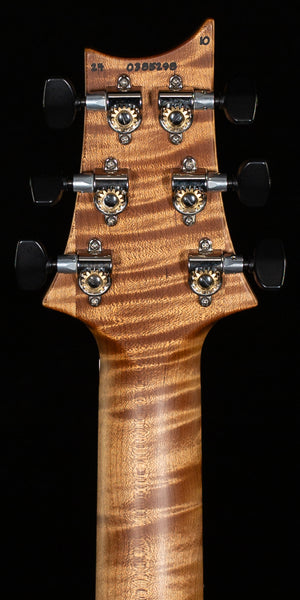 PRS Wood Library Custom 24 Floyd Charcoal Cherry Burst Quilt 10 Top Torrefied Maple Neck (298)