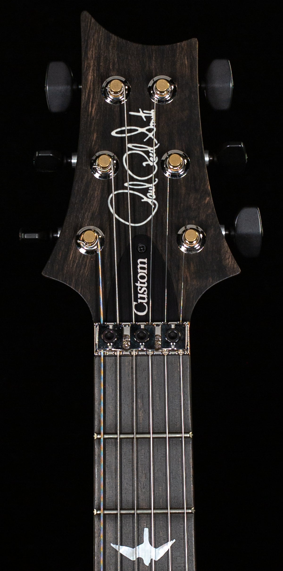 PRS Wood Library Custom 24 Floyd Faded Whale Blue Quilt 10 Top Torrefied Maple Neck (299)