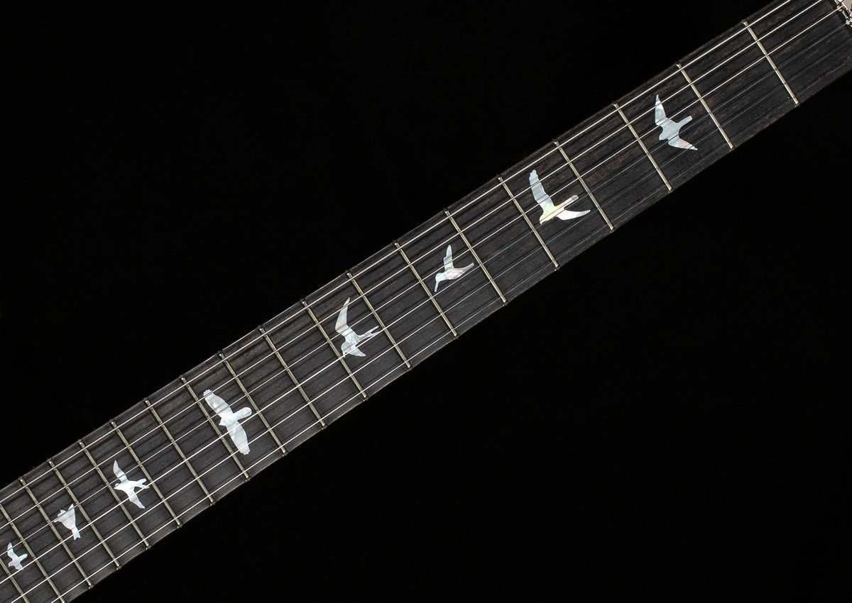 PRS Wood Library Custom 24 Floyd Faded Whale Blue Quilt 10 Top Torrefied Maple Neck (299)