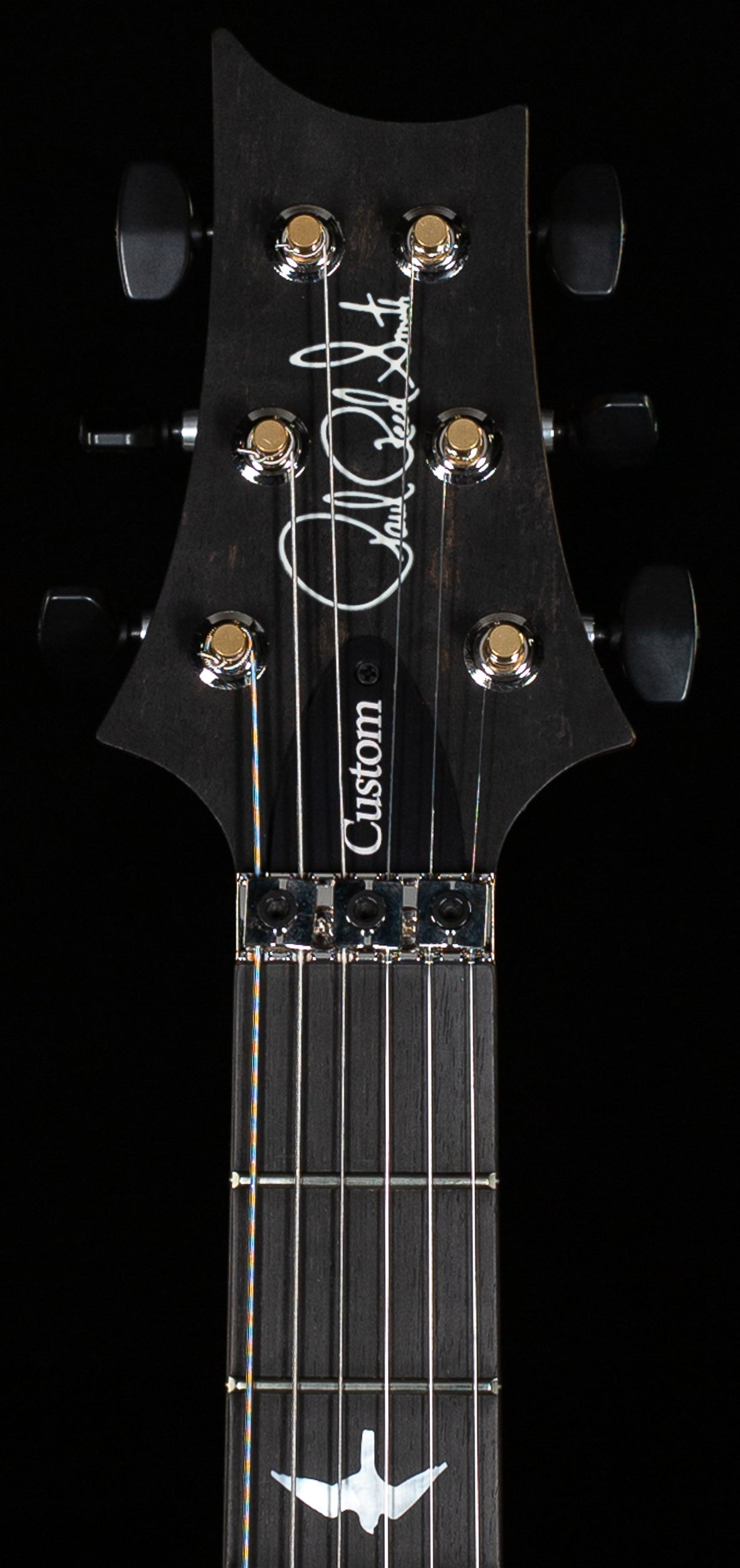 PRS Wood Library Custom 24 Floyd River Blue Quilt 10 Top Torrefied Maple Neck (301)