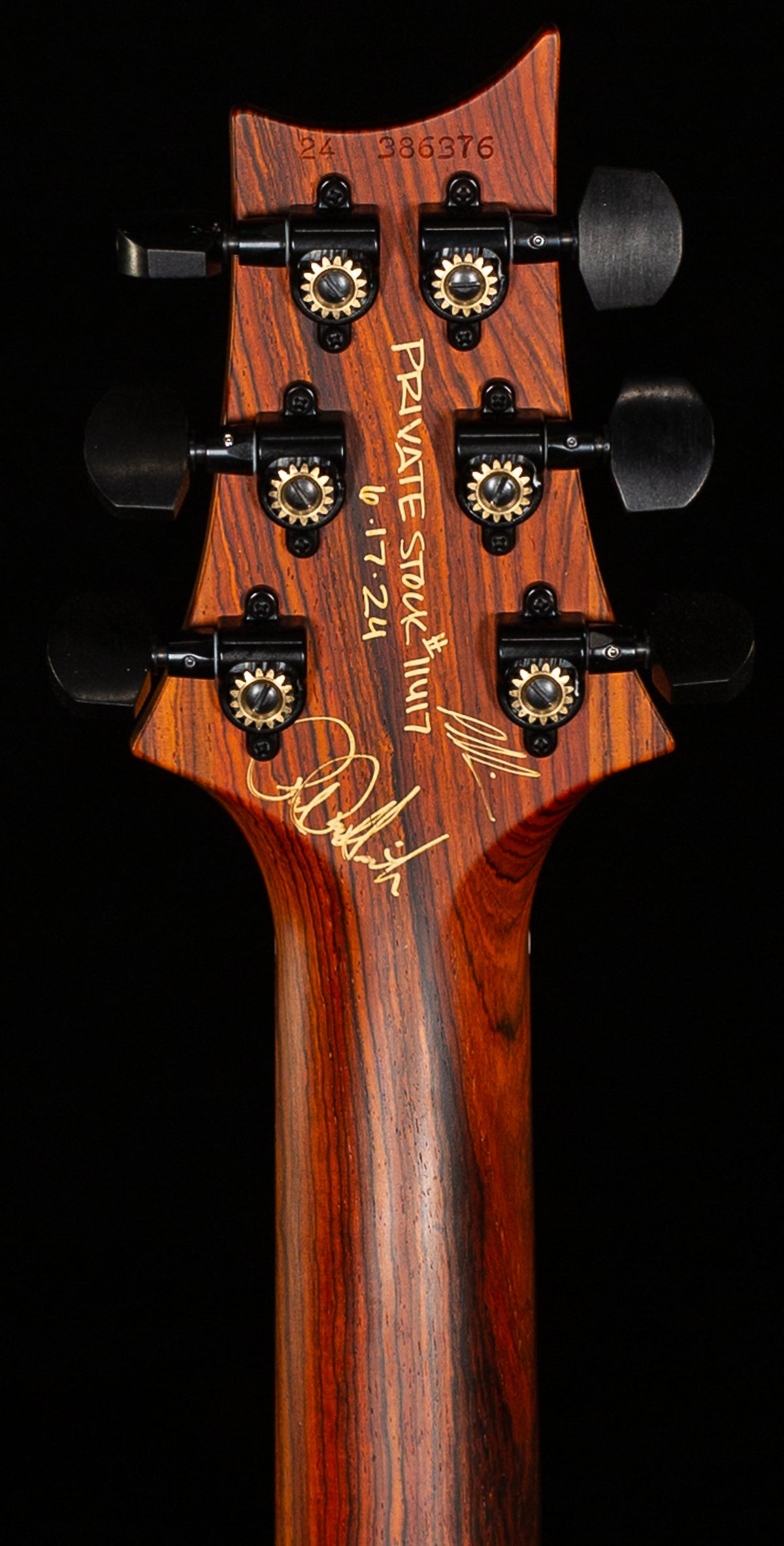 PRS Private Stock 11417 DGT Fire Red (376)