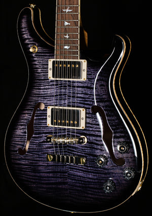 PRS Wood Library McCarty 594 Hollowbody II Torrefied Maple Neck Brazilian Rosewood Purple Mist 10 Top (400)