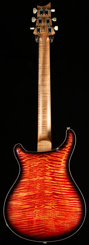 PRS Wood Library McCarty 594 Hollowbody II Torrefied Maple Neck Brazilian Rosewood Blood Orange Smokeburst 10 Top (401)