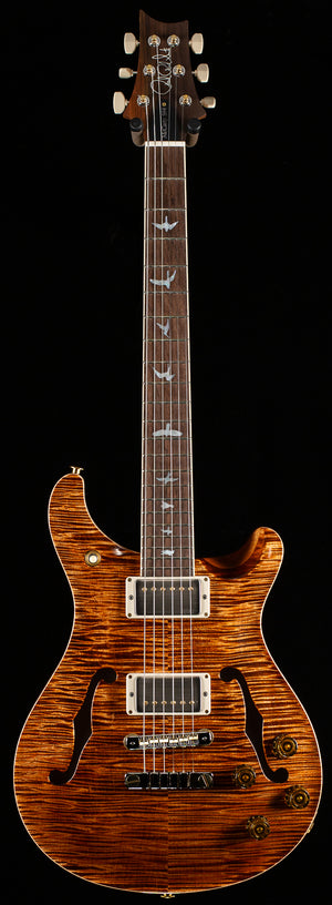 PRS Wood Library McCarty 594 Hollowbody II Torrefied Maple Neck Brazilian Rosewood Copper 10 Top (406)