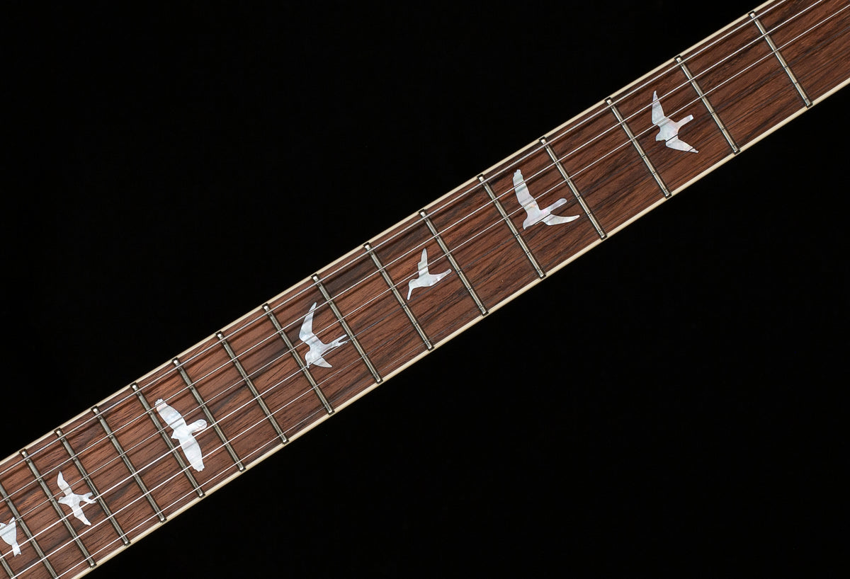PRS Wood Library McCarty 594 Hollowbody II Livingston Lemon Drop Torrefied Maple Neck Brazilian Rosewood 10 Top (408)