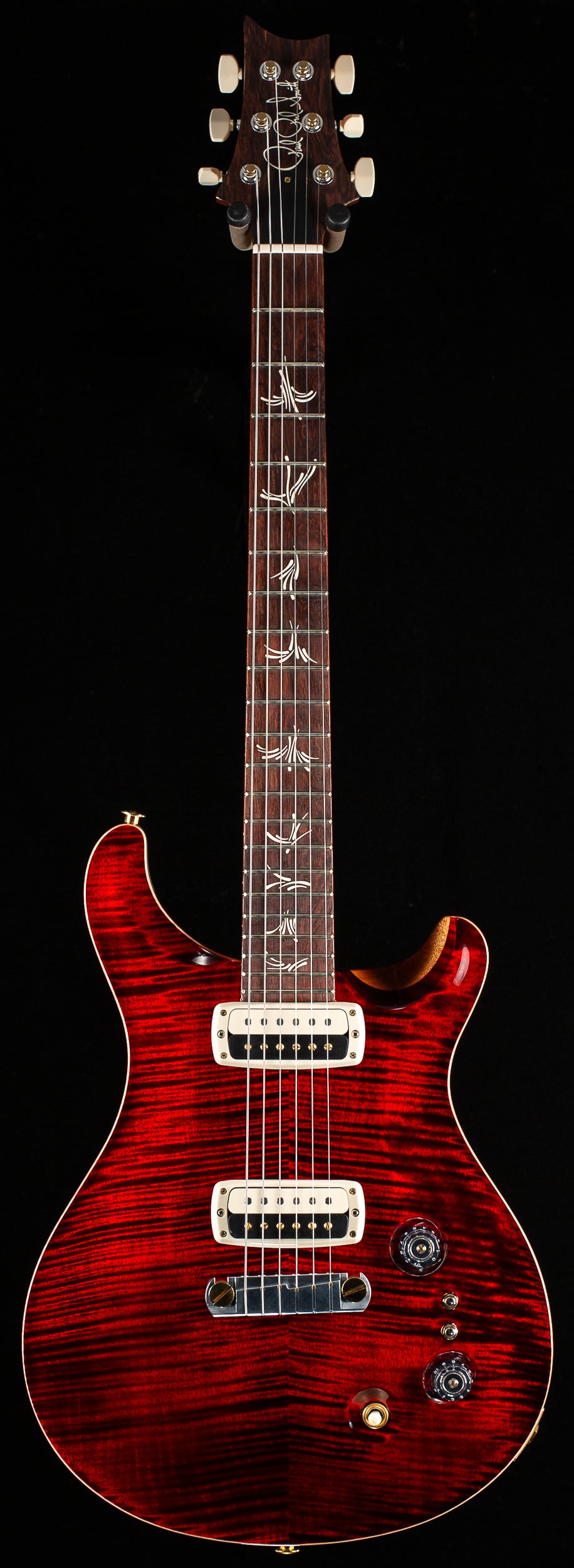 PRS Paul's Guitar Red Tiger 10 Top (556)