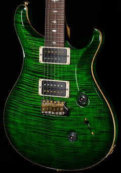 PRS Wood Library Custom 24 Jae Green Burst 10 Top Torrefied Maple