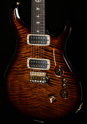 PRS Custom 24-08 Black Gold Wraparound Burst 10 Top  (254)