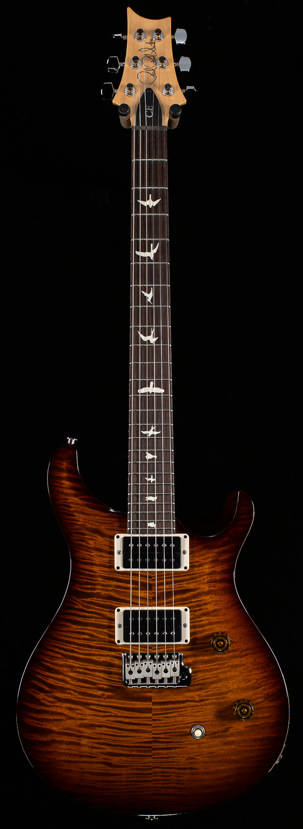 PRS CE 24 Black Amber (494) - Willcutt Guitars