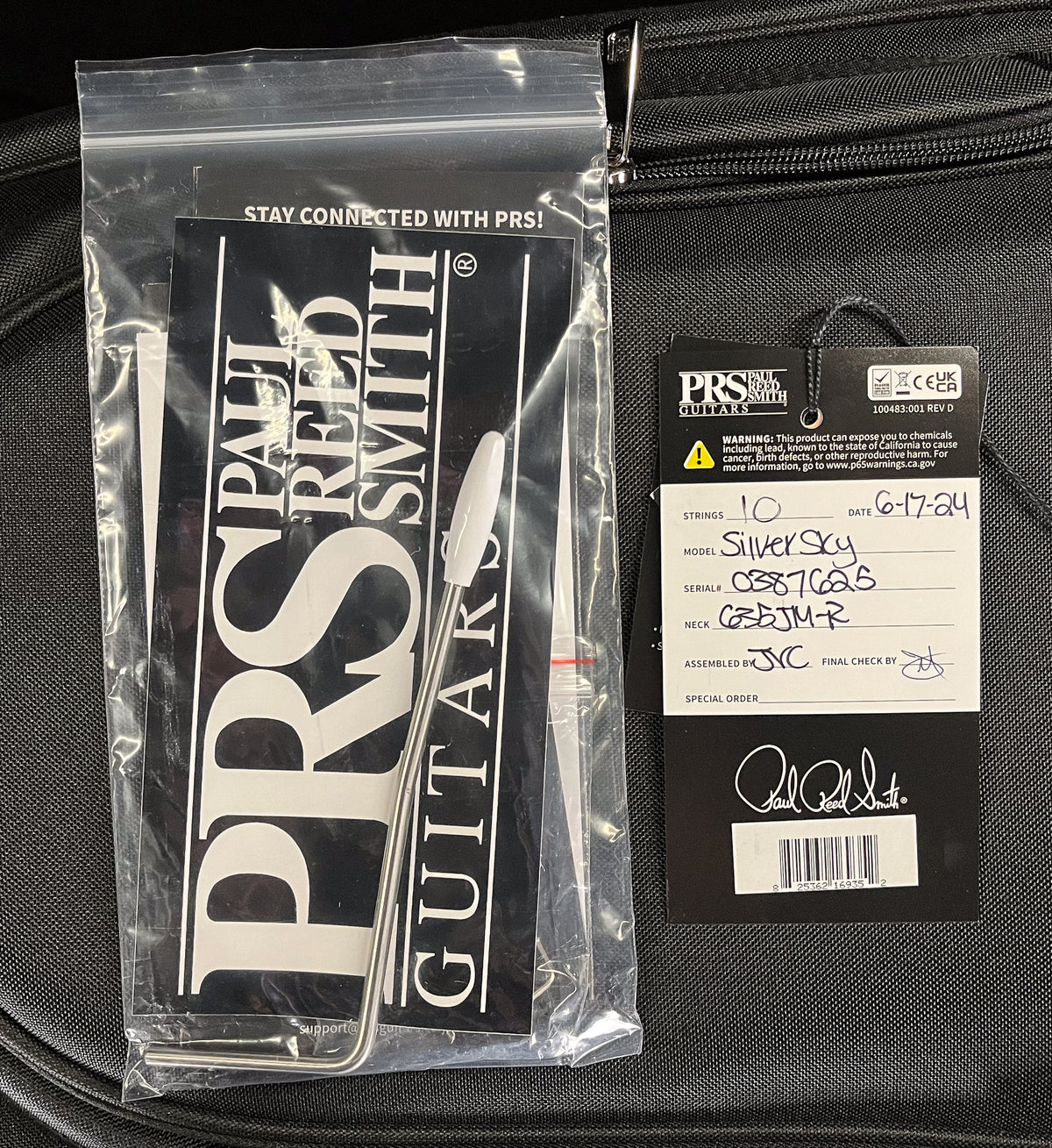 PRS Silver Sky Frost White (625)