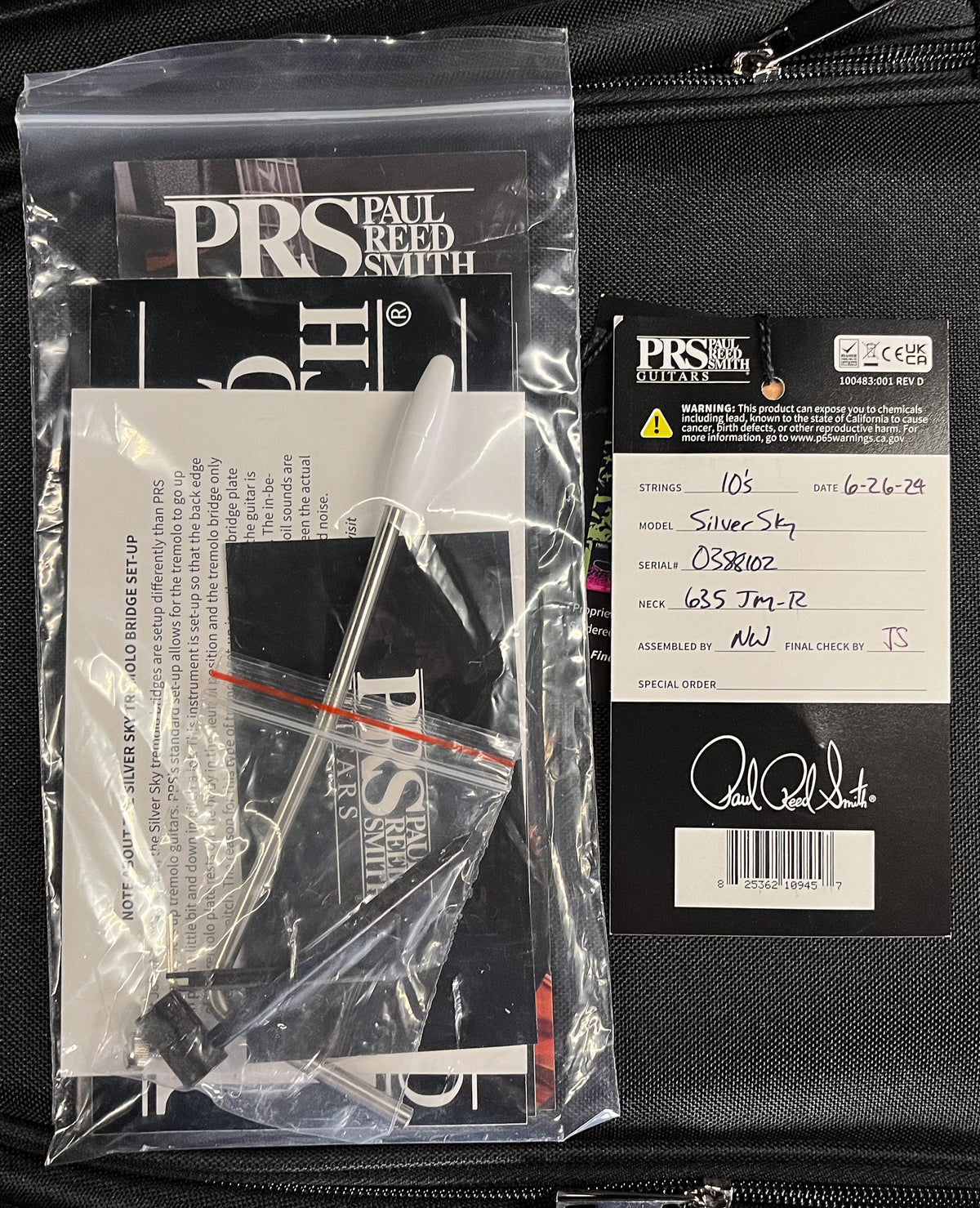 PRS John Mayer Silver Sky Roxy Pink Rosewood (102)