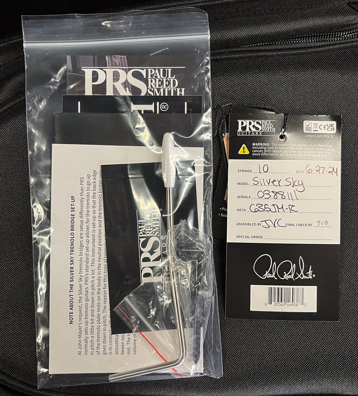 PRS John Mayer Silver Sky Midnight Rose (111)