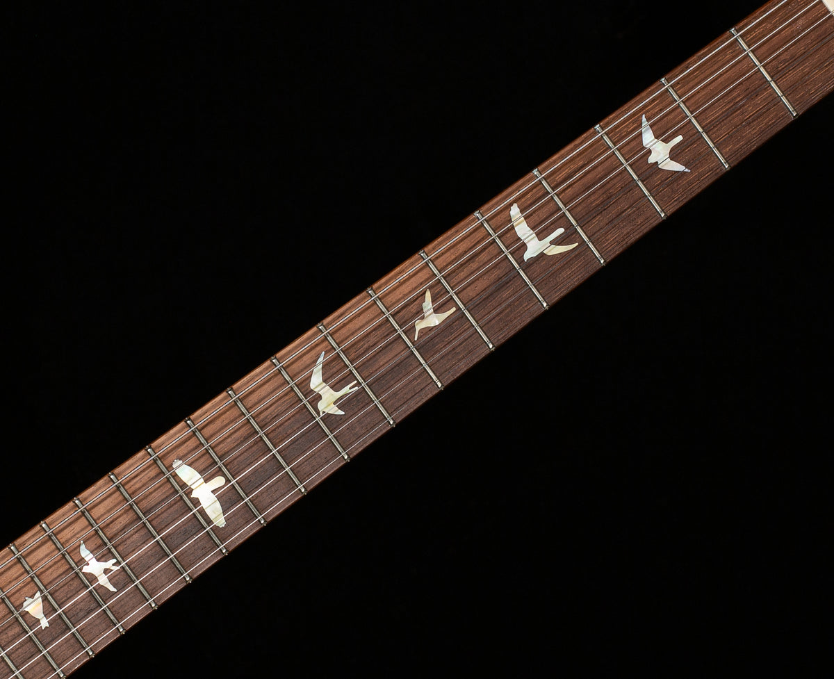 PRS Wood Library Hollowbody II Piezo Burnt Maple Leaf 10 Top Brazilian Rosewood (610)