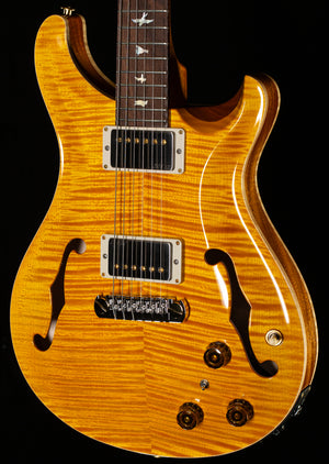 PRS Wood Library Hollowbody II Piezo 10 Top Santana Yellow Brazilian Rosewood (612)