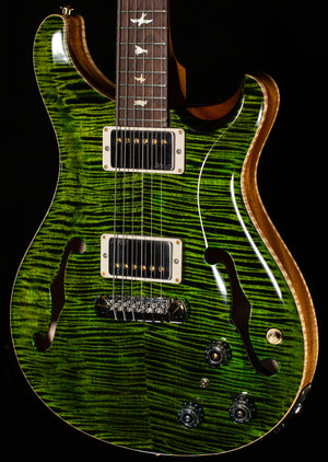 PRS Wood Library Hollowbody II Piezo Jade 10 Top Brazilian Rosewood(613)