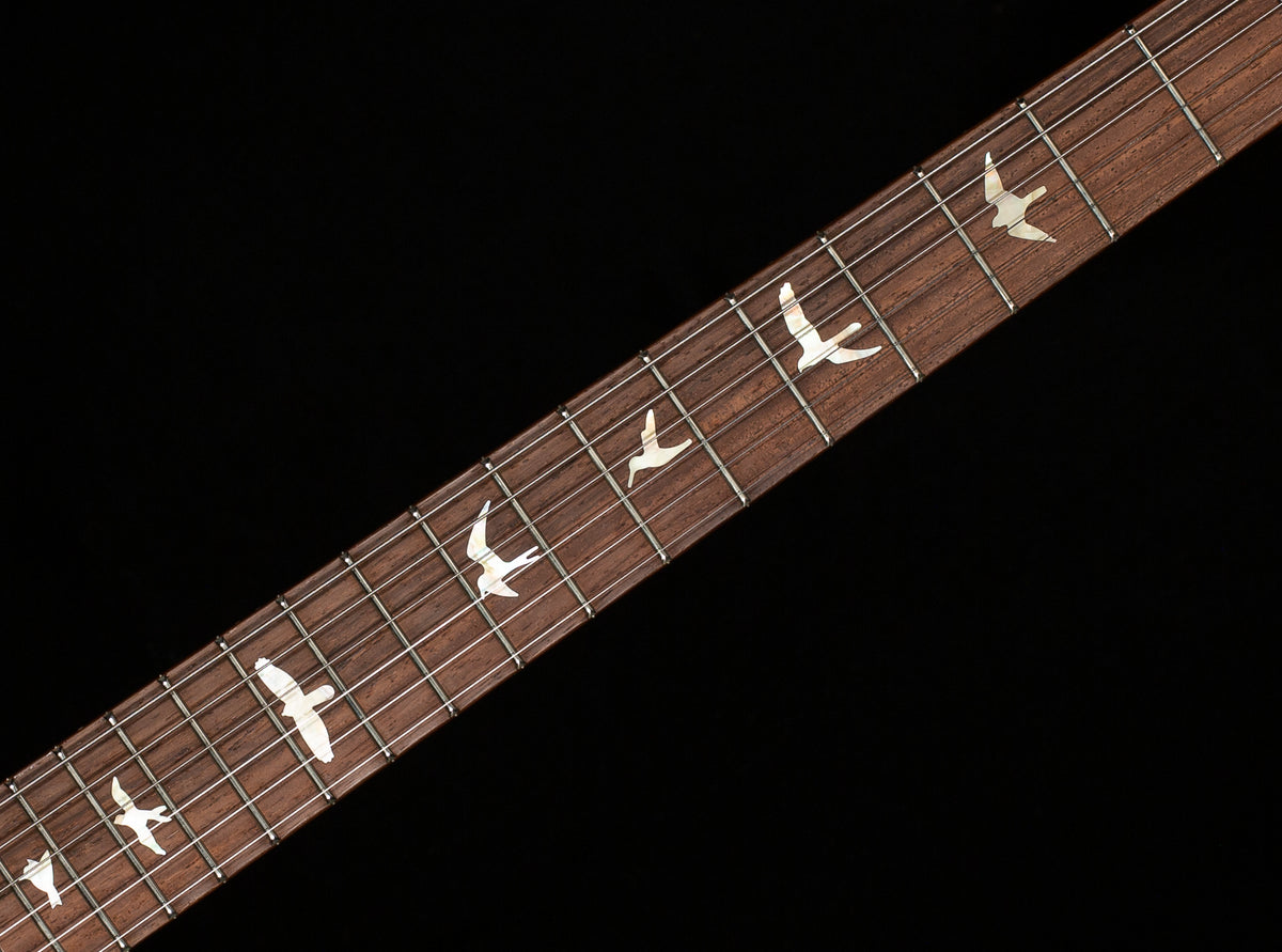 PRS Wood Library Hollowbody II Piezo Orange Tiger 10 Brazilian Rosewood (750)