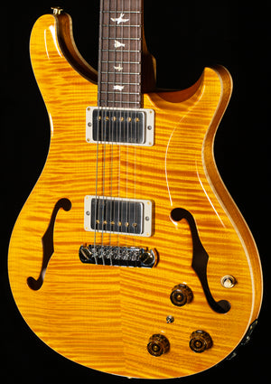 PRS Wood Library Hollowbody II Piezo 10 Top Santana Yellow Brazilian Rosewood (753)