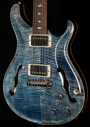 PRS Wood Library Hollowbody II Piezo Faded Whale Blue 10 Top Brazilian Rosewood (754)