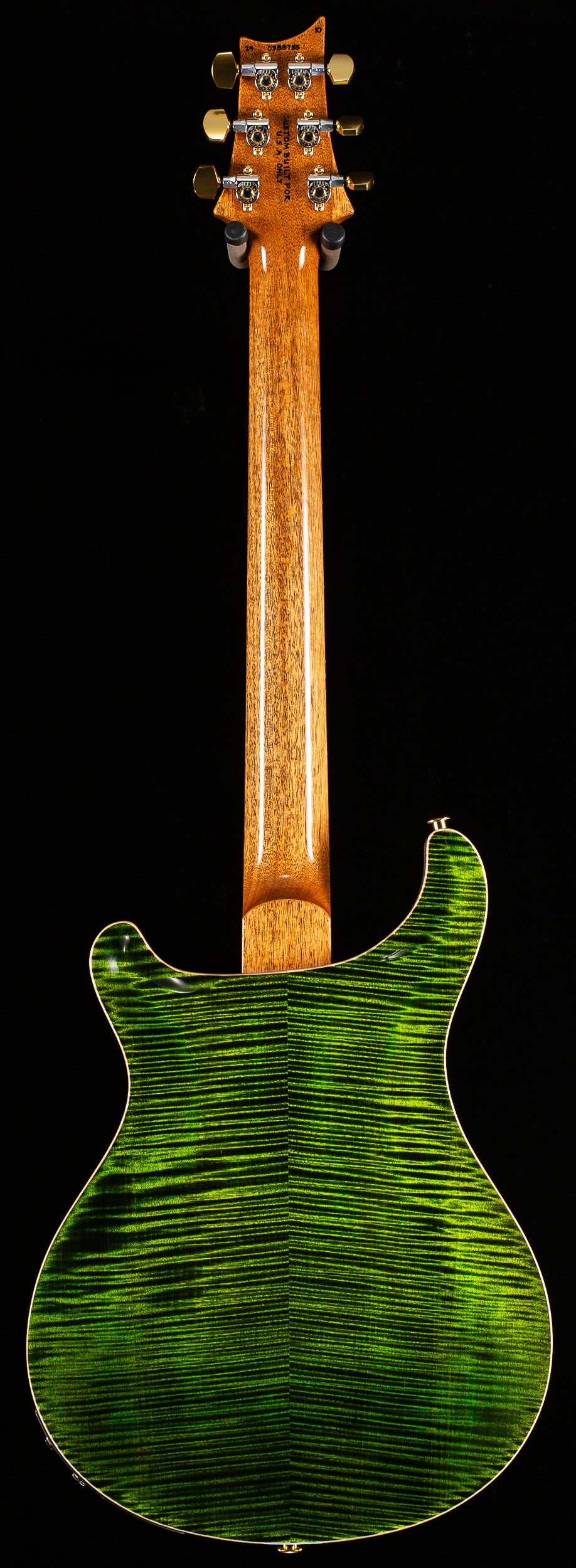 PRS Wood Library Hollowbody II Piezo Jade 10 Top Brazilian Rosewood (755)