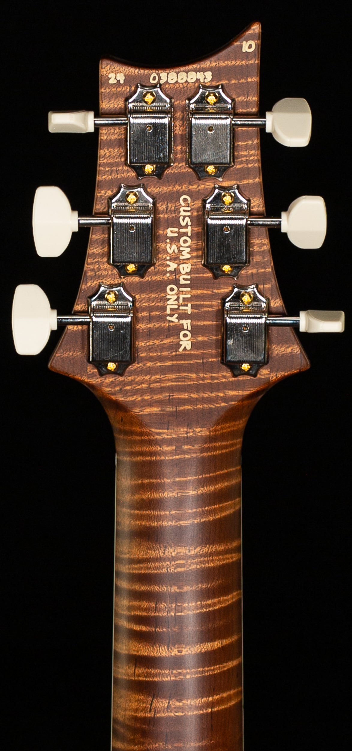 PRS Wood Library McCarty 594 Hollowbody II Torrefied Maple Neck Brazilian Rosewood Copper 10 Top (843)