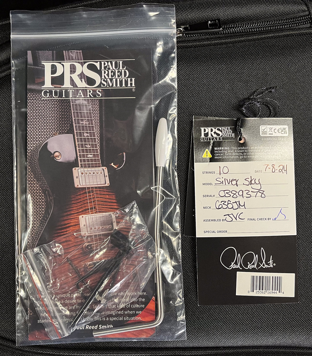 PRS Silver Sky John Mayer Midnight Rose (378)