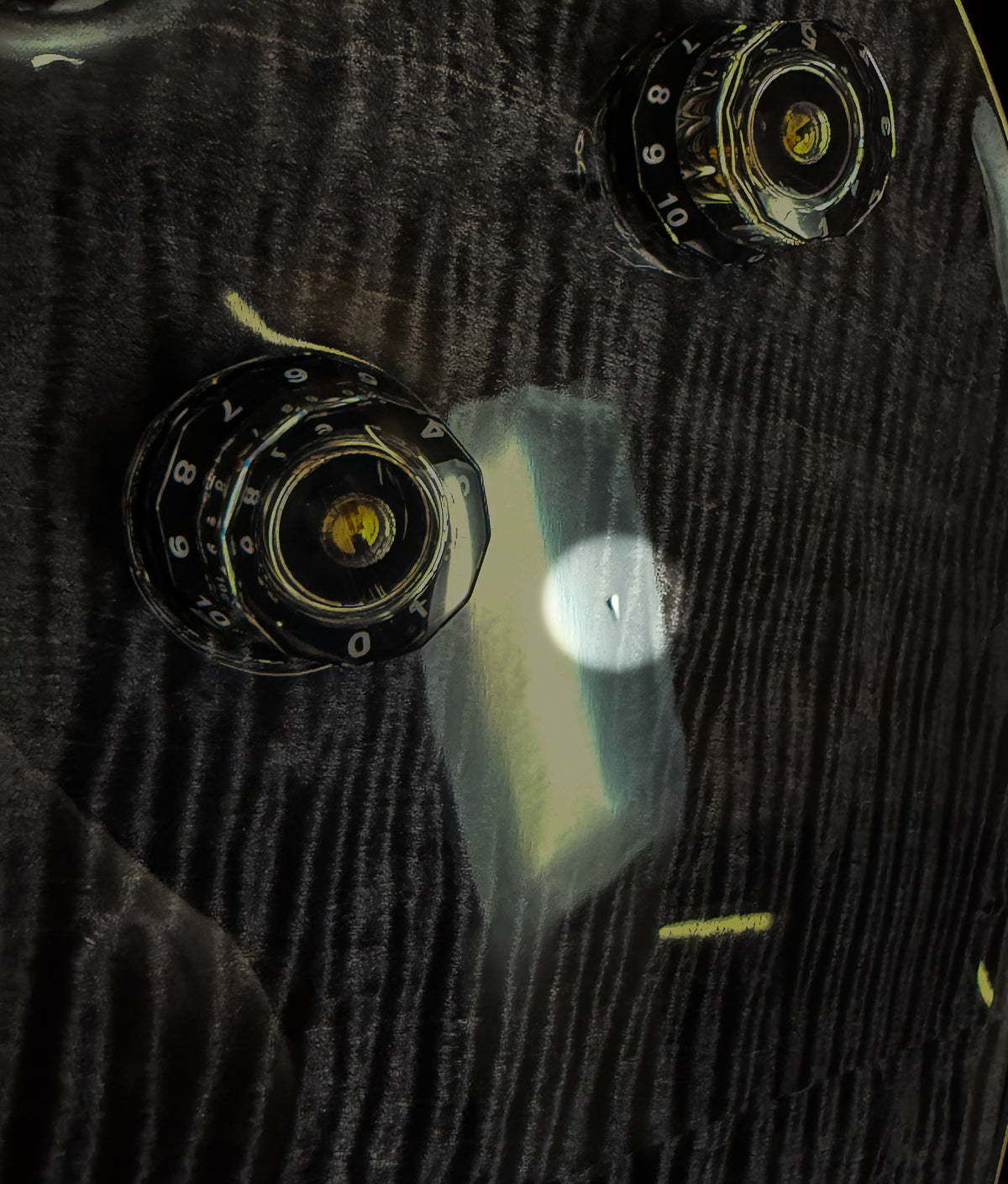 2024 PRS Wood Library Tremonti Grey Black Fade 10 Top Torrefied Flamed Maple Neck