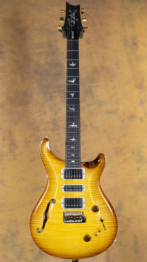 2024 PRS Wood Library Special Semi-Hollow Livingston Lemondrop 10 Top