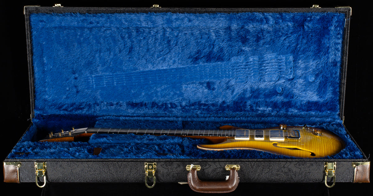 2024 PRS Wood Library Special Semi-Hollow Livingston Lemondrop 10 Top