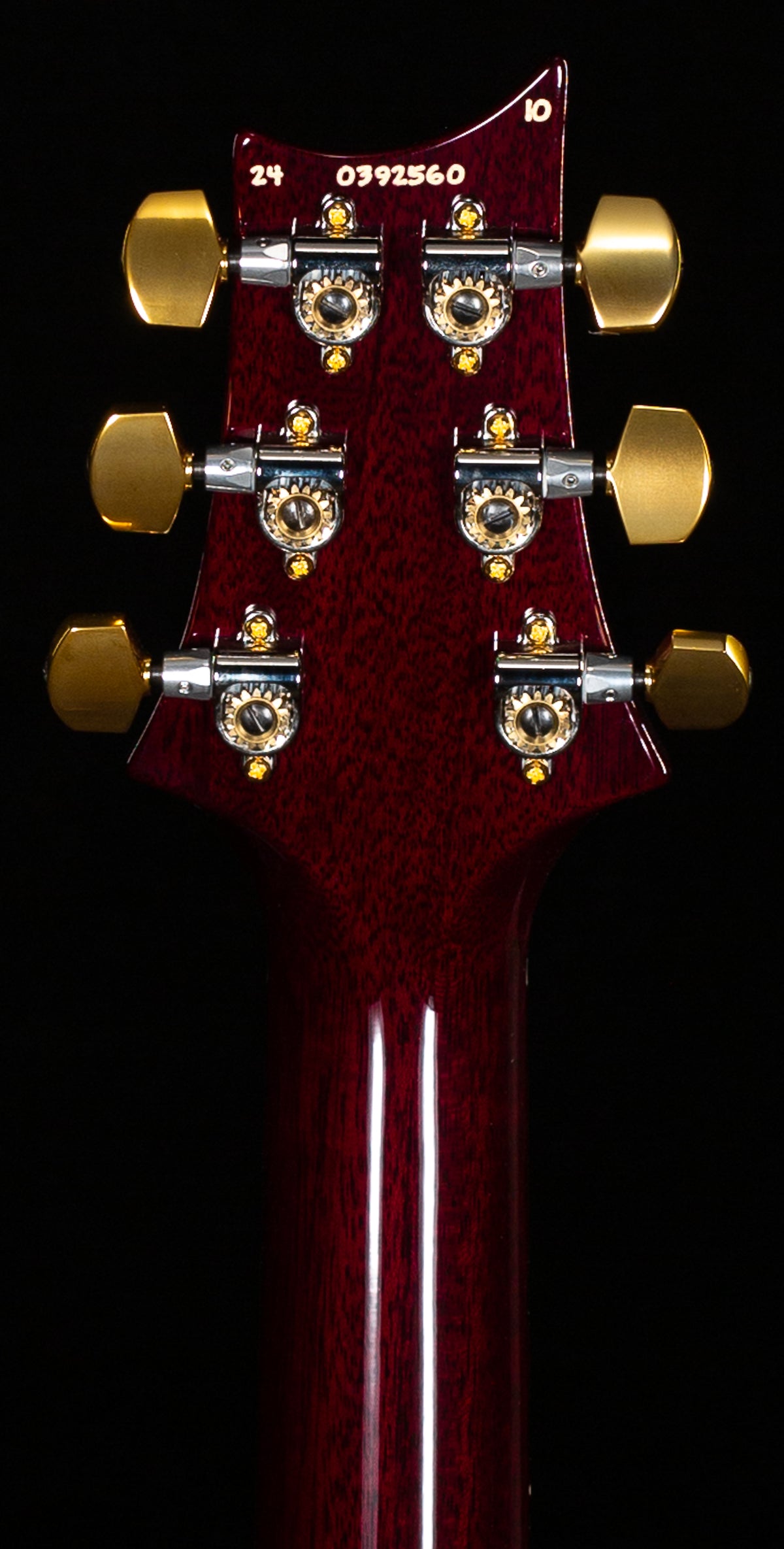 PRS Tremonti Signature Charcoal Purple Burst 10 Top (560)