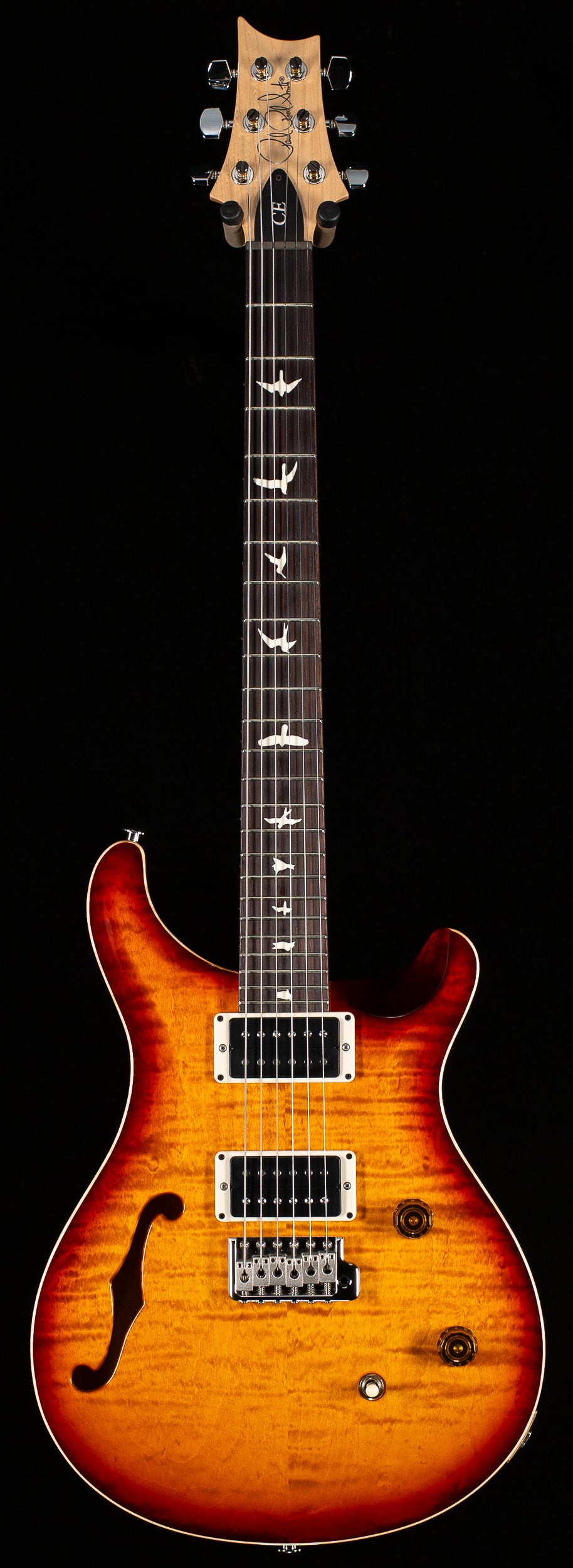 PRS CE 24 Semi-Hollow Dark Cherry Sunburst (535)