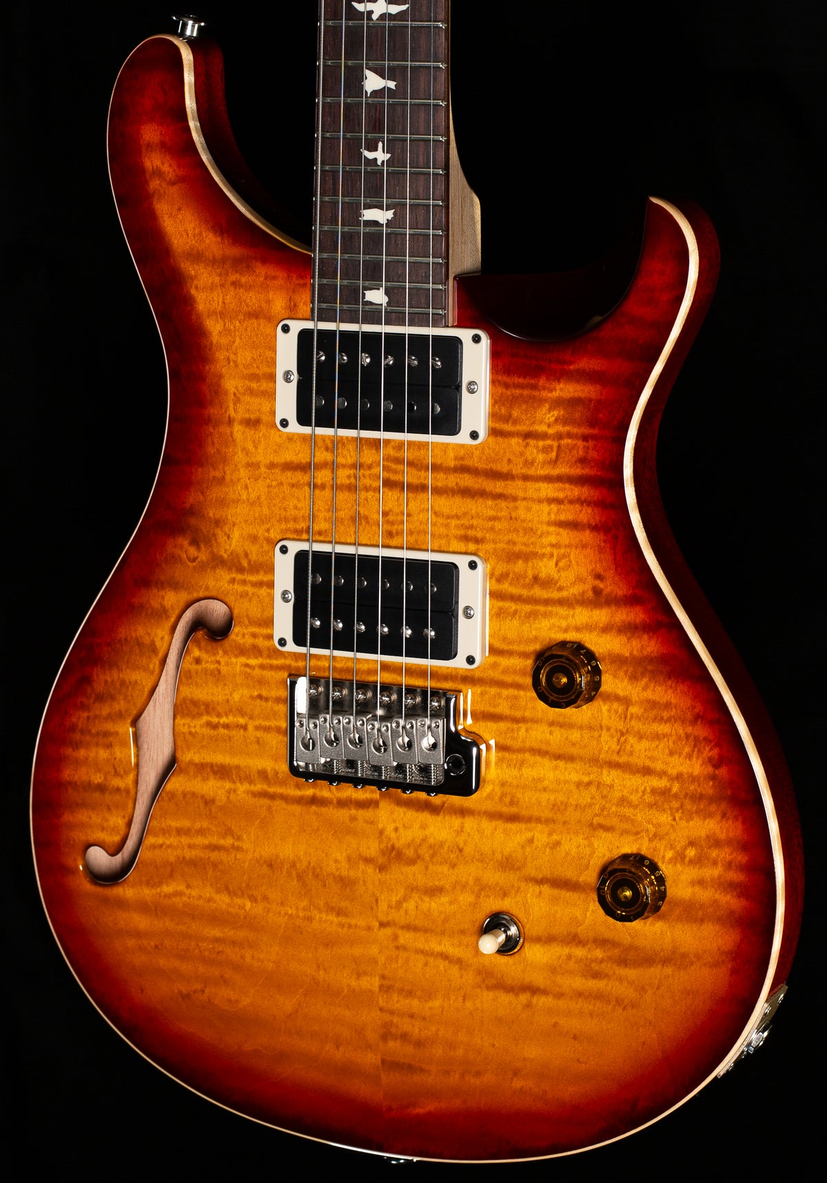 PRS CE 24 Semi-Hollow Dark Cherry Sunburst (535)