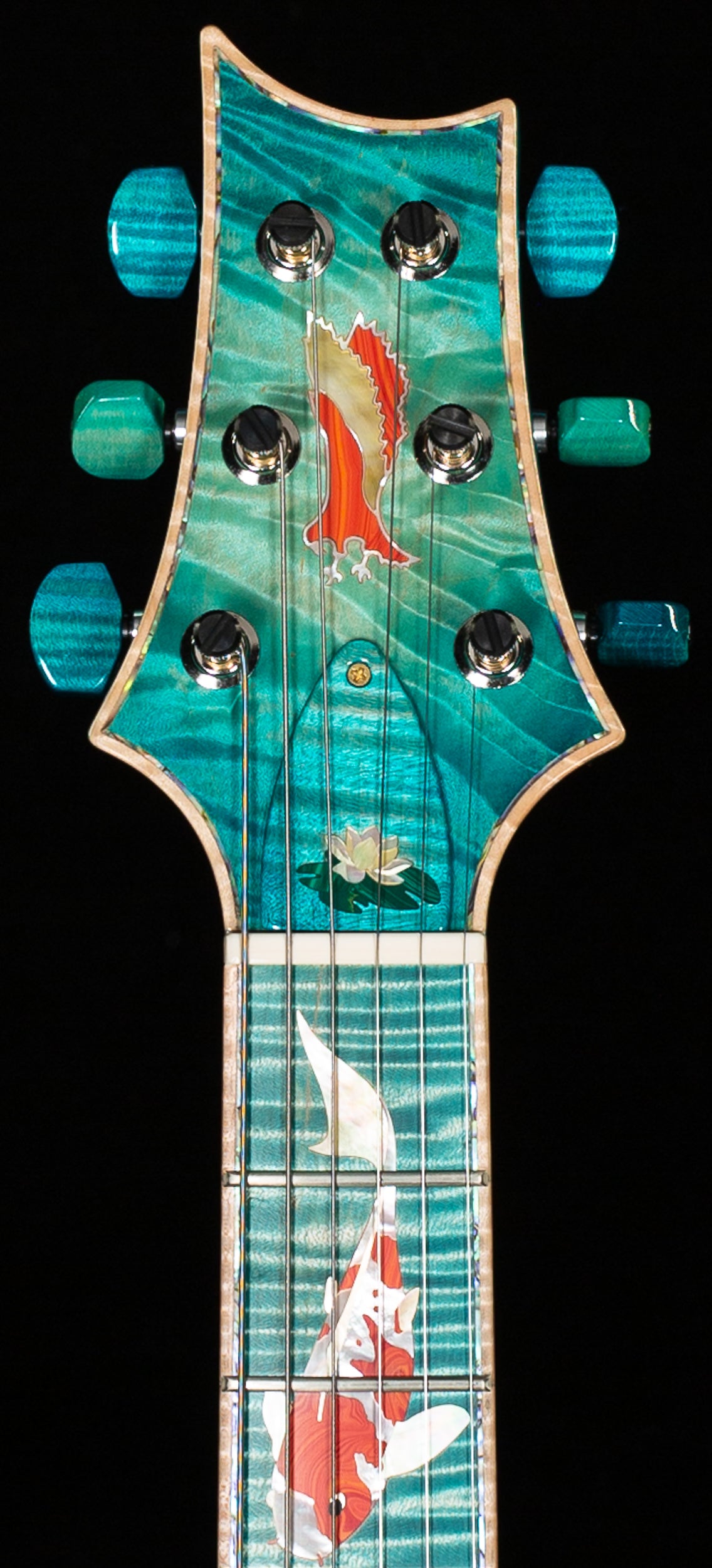 PRS Private Stock 11774 McCarty Koi Fish Bahama Blue Glow (184)