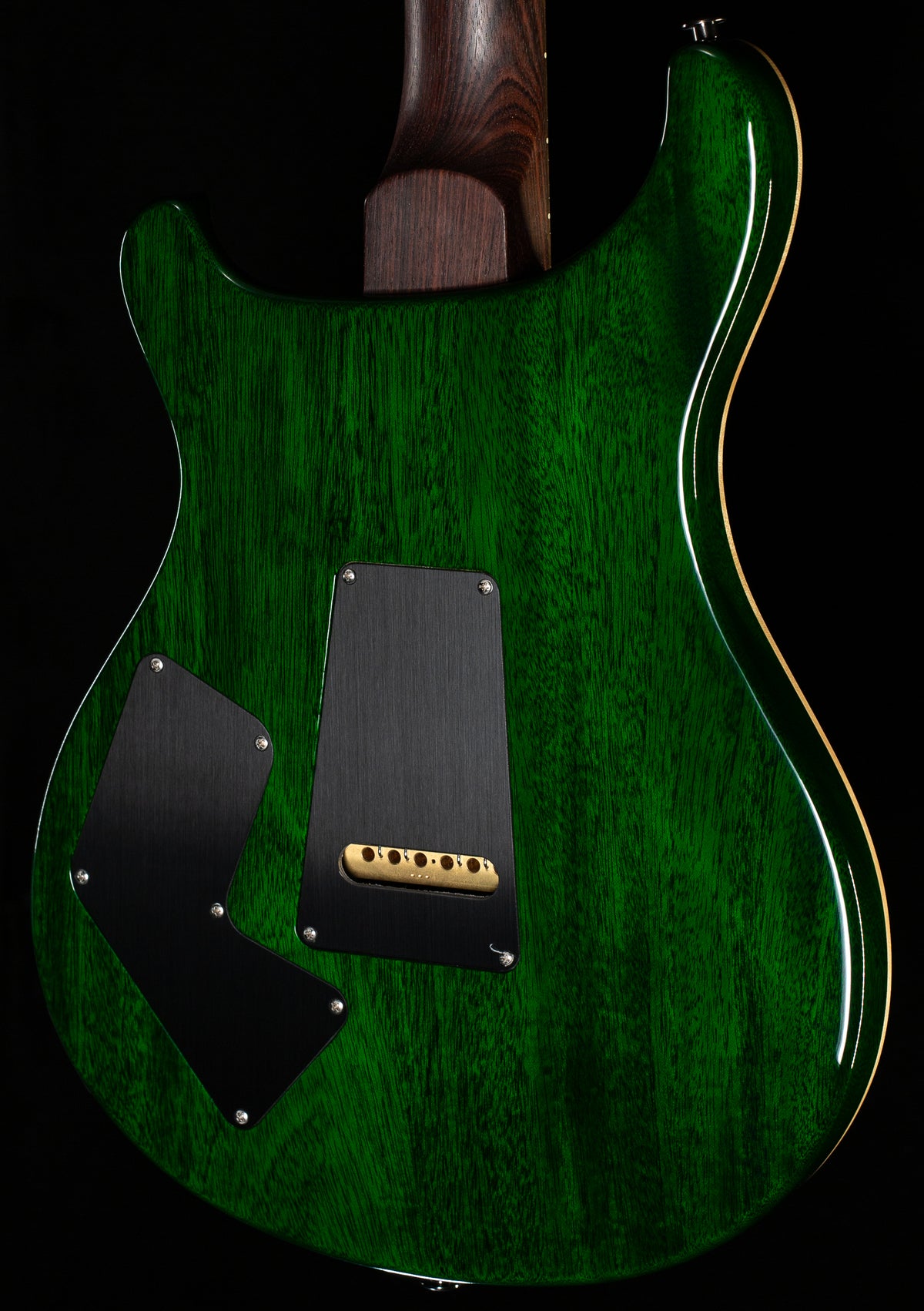 PRS Willcutt Exclusive Wood Library Modern Eagle V Charcoal Jade Burst Quilted Maple 10-Top (208)