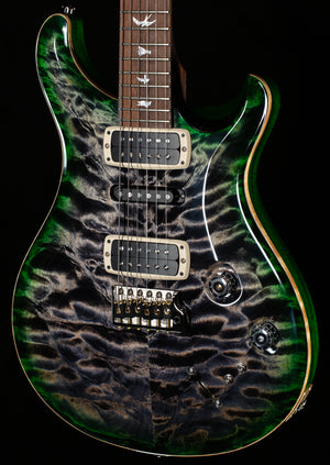 PRS Willcutt Exclusive Wood Library Modern Eagle V Charcoal Jade Burst Quilted Maple 10-Top (209)