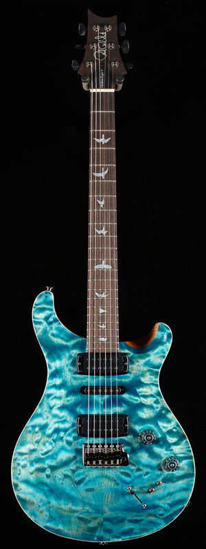 PRS Willcutt Exclusive Wood Library Modern Eagle V Aquableux Quilted Maple 10 Top (212)