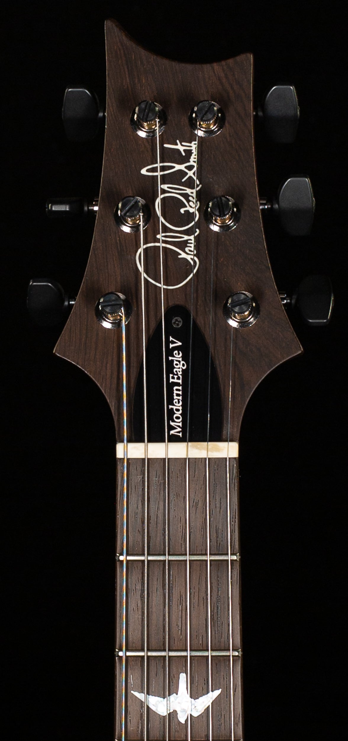 PRS Willcutt Exclusive Wood Library Modern Eagle V Aquableux Quilted Maple 10 Top (212)