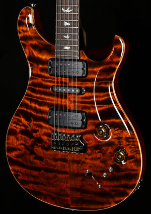 PRS Willcutt Exclusive Wood Library Modern Eagle V Orange Tiger Quilted Maple 10 Top (213)