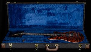 PRS Willcutt Exclusive Wood Library Modern Eagle V Orange Tiger Quilted Maple 10 Top (213)