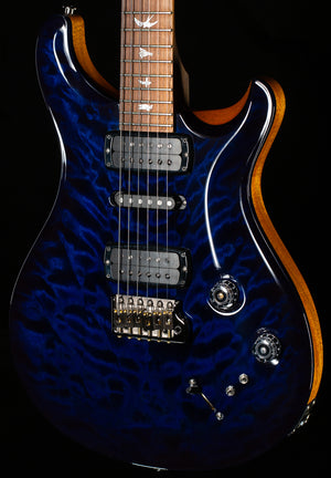 PRS Willcutt Exclusive Wood Library Modern Eagle V Color Blue Indigo Quilted Maple 10 Top (216)