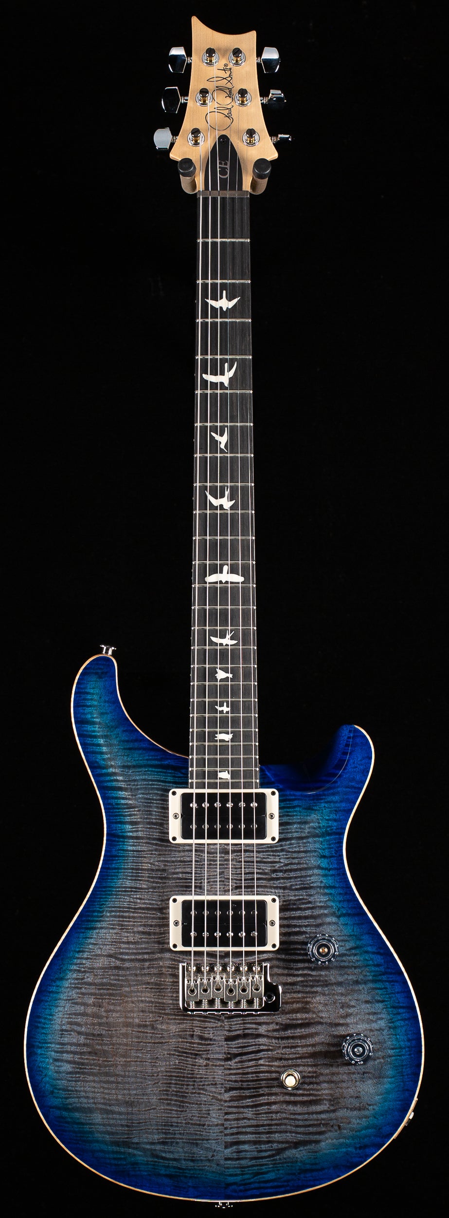 PRS CE 24 Willcutt Exclusive Run Faded Gray Black Blue Burst
