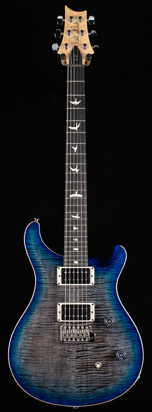 PRS CE 24 Willcutt Exclusive Run Faded Gray Black Blue Burst w/ Blue Back (743)