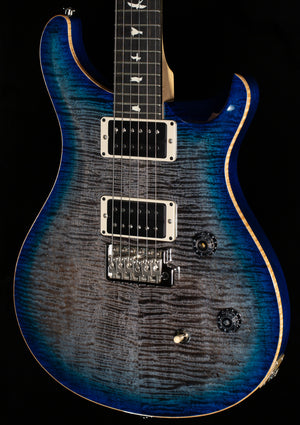 PRS CE 24 Willcutt Exclusive Run Faded Gray Black Blue Burst w/ Blue Back (743)