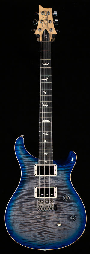 PRS CE 24 Willcutt Exclusive Run Faded Gray Black Blue Burst w/ Blue Back (748)