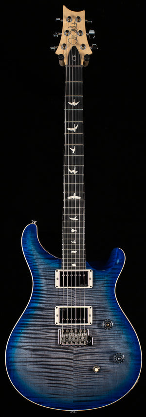 PRS CE 24 Willcutt Exclusive Run Faded Gray Black Blue Burst w/ Blue Back (437)