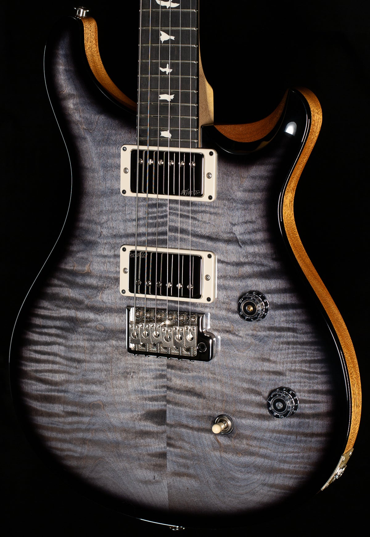 PRS CE 24 Willcutt Exclusive Run Custom Color Faded Gray Black Burst (072)