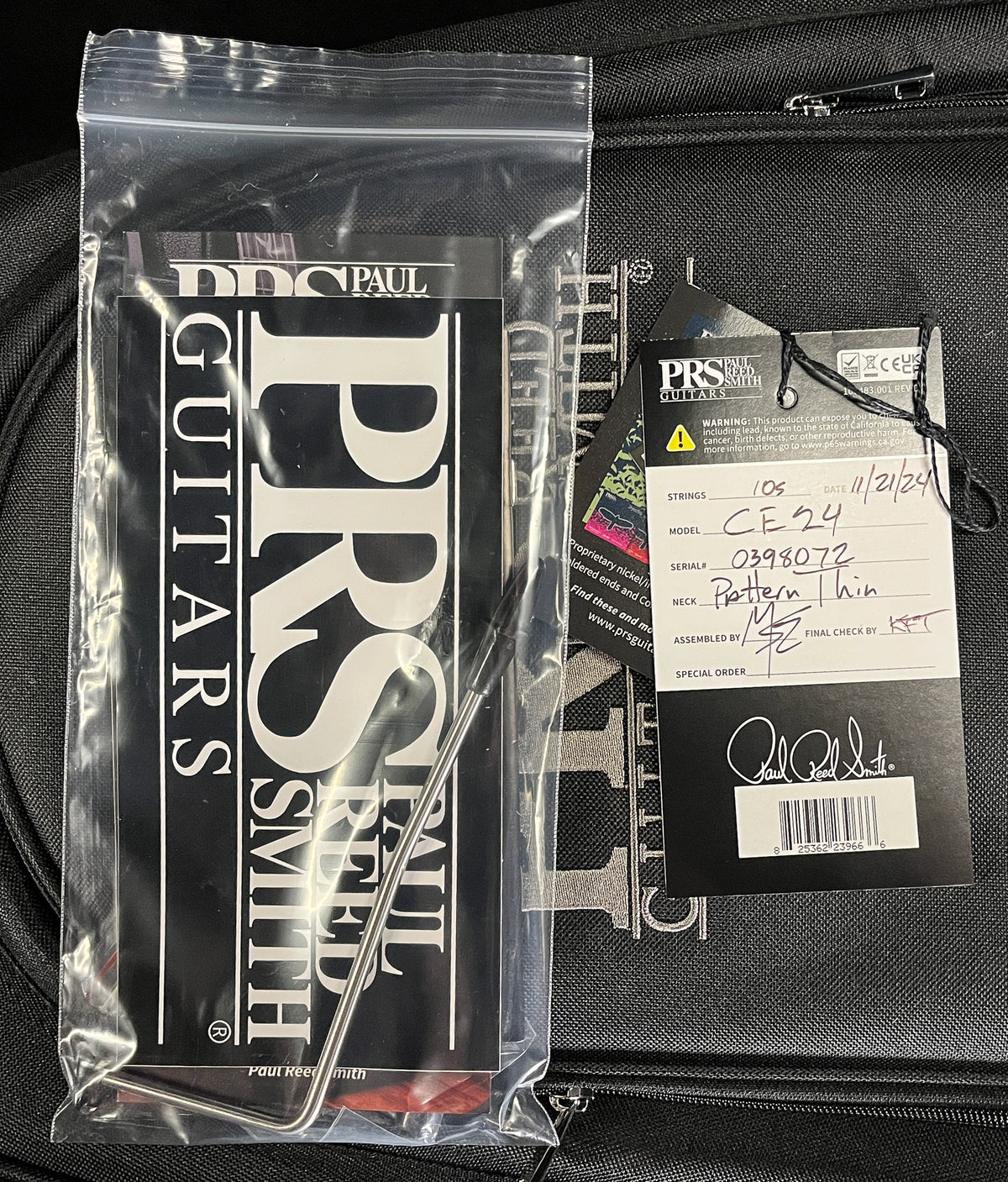 PRS CE 24 Willcutt Exclusive Run Custom Color Faded Gray Black Burst (072)