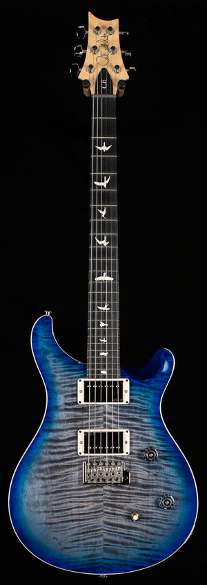 PRS CE 24 Willcutt Exclusive Run Faded Gray Black Blue Burst w/ Blue Backrst (073)